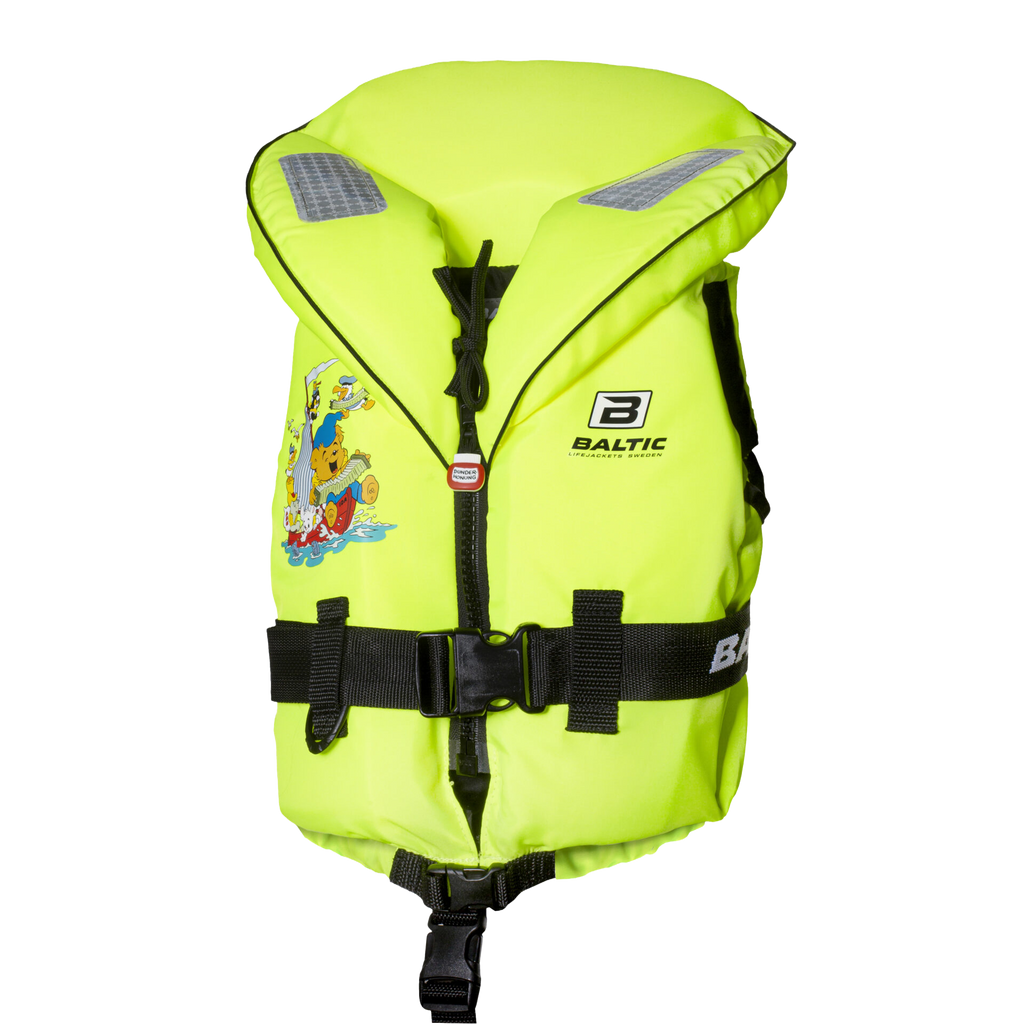 Baltic Redningsvest Bamse - Barn -  uV Gul - 100N