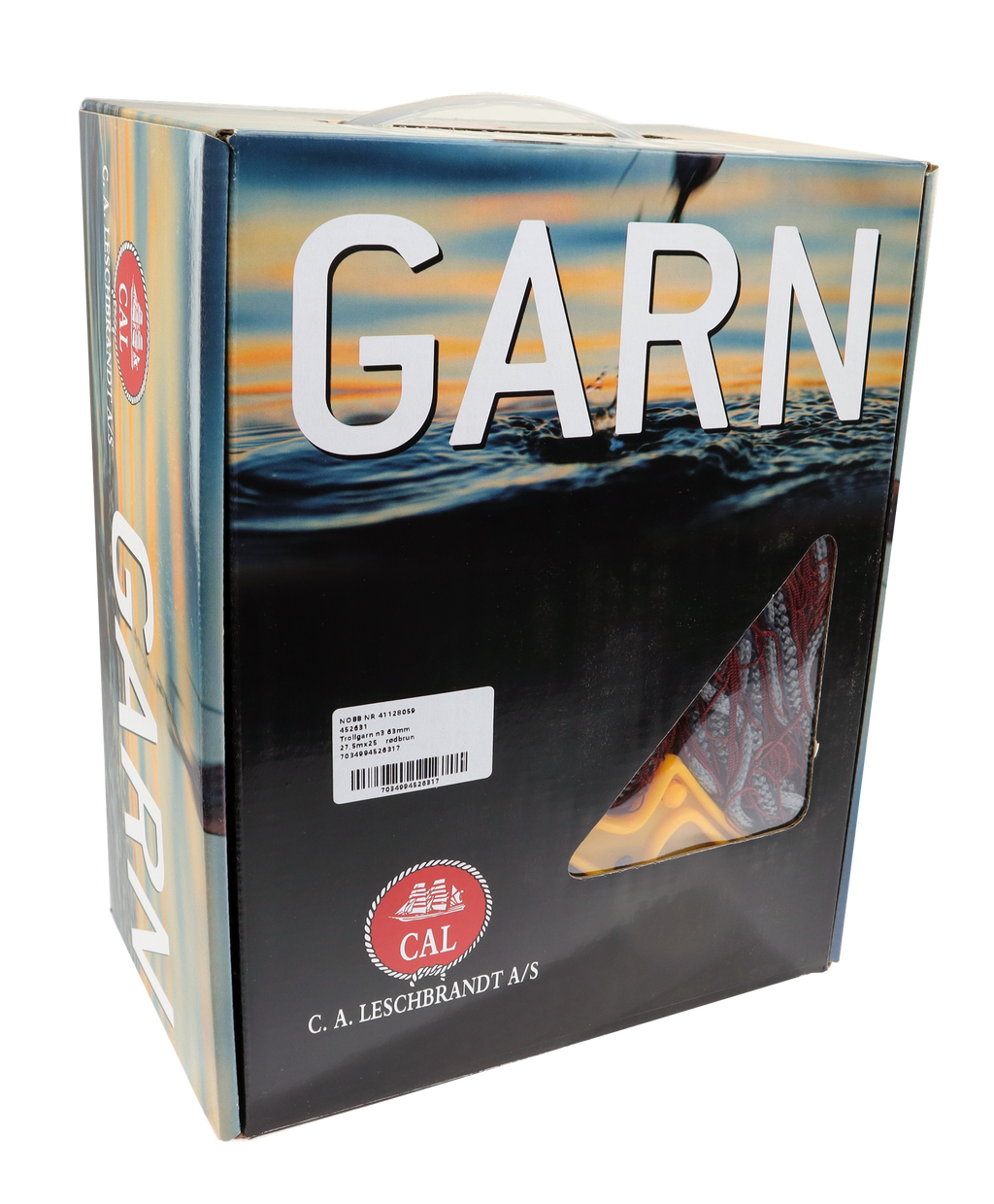 CAL Trollgarn - Nylon nr 3 - 27,5x1,8 meter - 63 mm