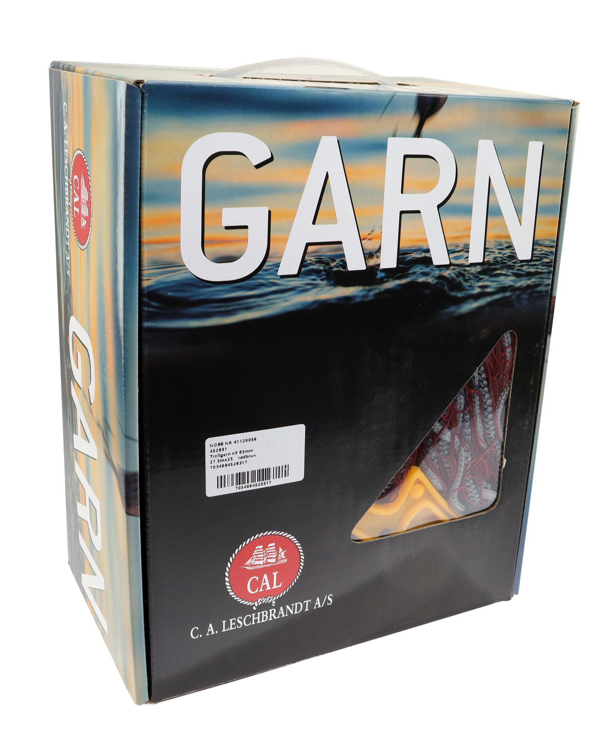 CAL Trollgarn - Nylon nr 3 - 27,5x1,8 meter - 63 mm
