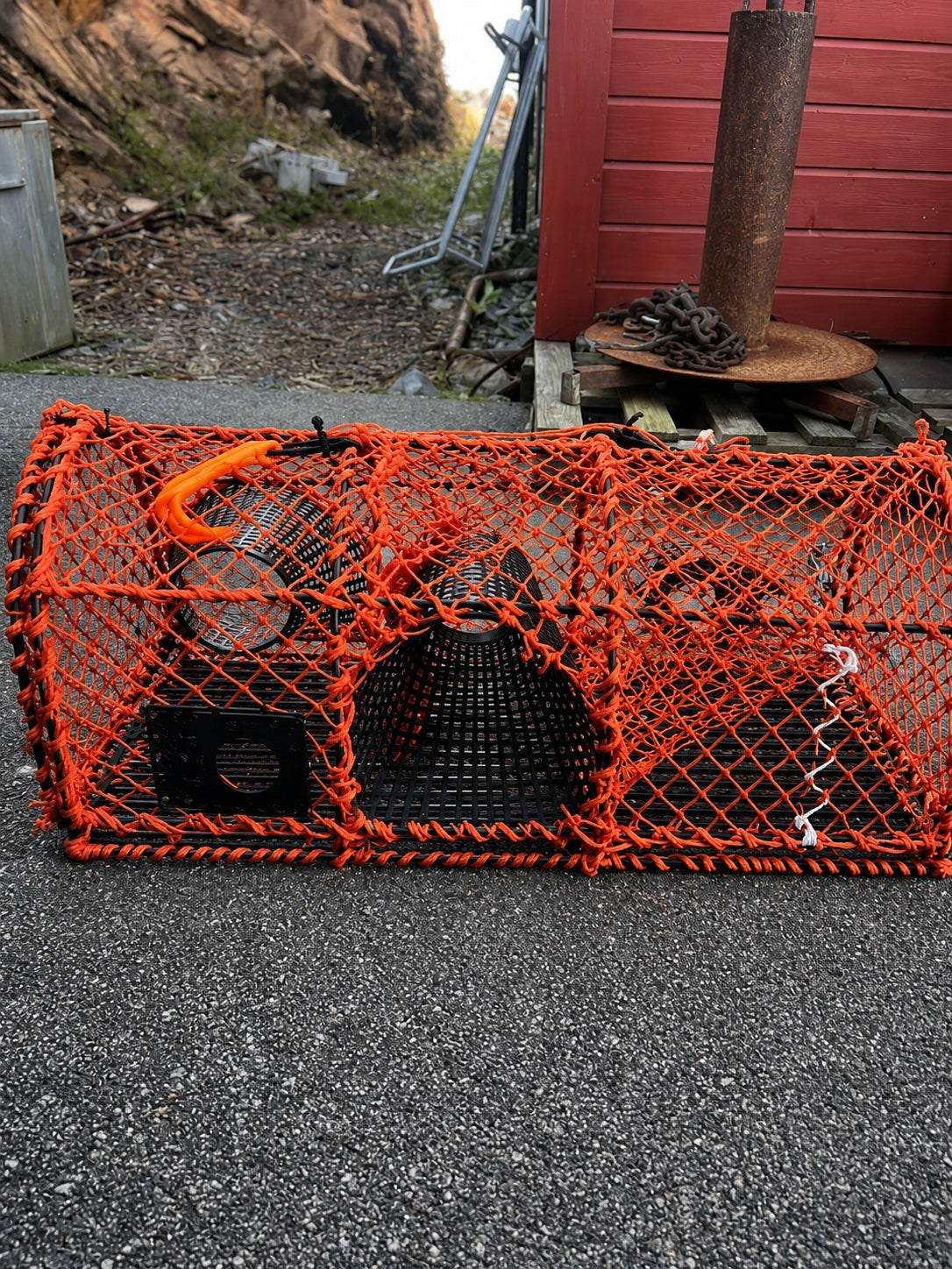 Lette hummerteiner / krabbeteiner type skotteteiner – oransje